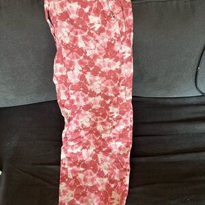 Old Navy Pink Tie-Dye Pants